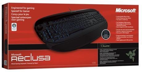 Ukłon w stronę graczy - klawiatura Reclusa firm Microsoft i Razer już w Polsce 2