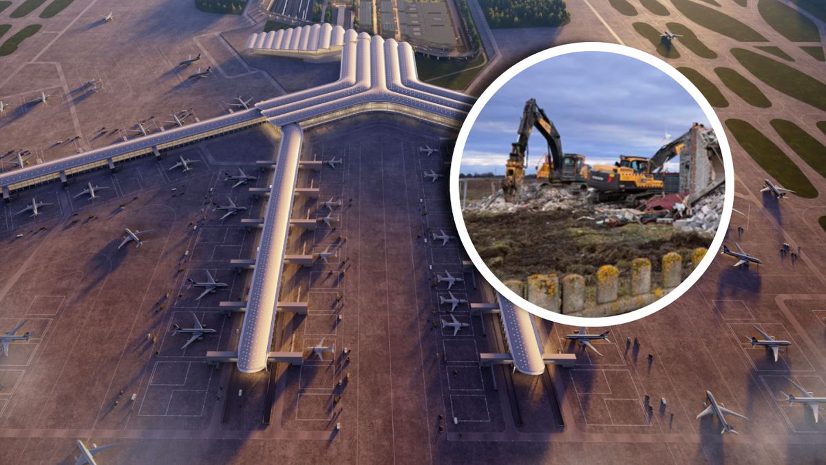 Policja bada zajścia, do których doszło na placu budowy Centralnego Portu Komunikacyjnego