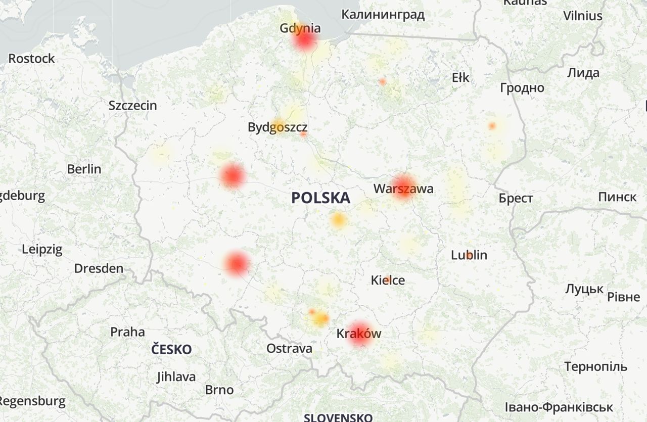 Trwa awaria w dwóch bankach