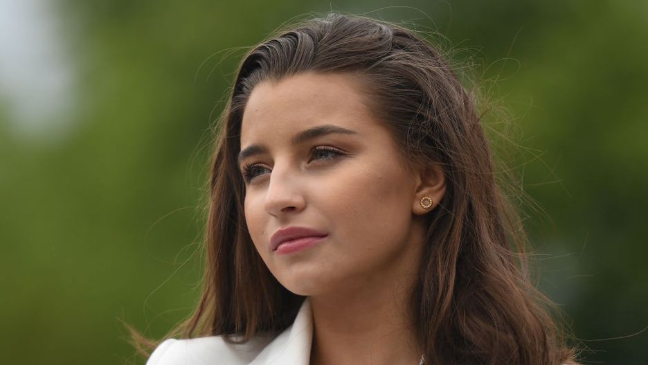 Julia Wieniawa, a Polish actress during the 12th Mastercard OFF Camera International Festival of Independent Cinema in Krakow. On Saturday, April 27, 2019, in Krakow, Poland. (Photo by Artur Widak/NurPhoto via Getty Images)