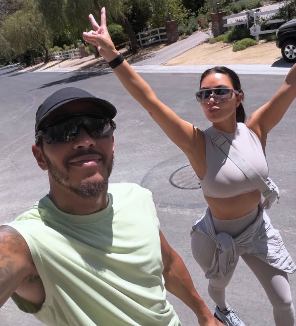 Lewis Hamilton i Kim Kardashian