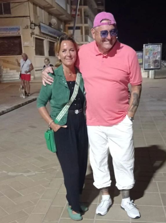Urszula Flisek z nowym partnerem, Andrzejem Sikorskim