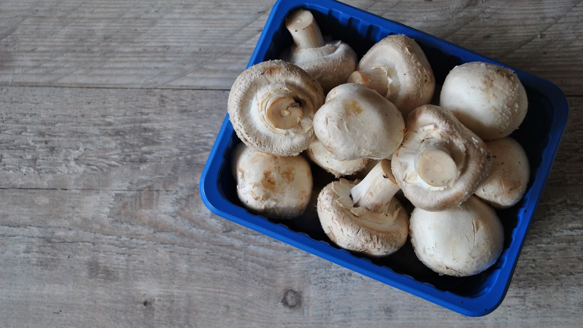 Nieświeże pieczarki