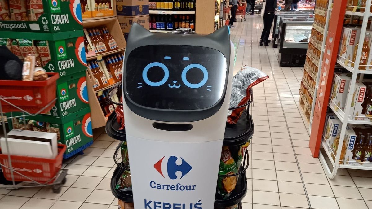 W sklepach Carrefour pojawiły się roboty