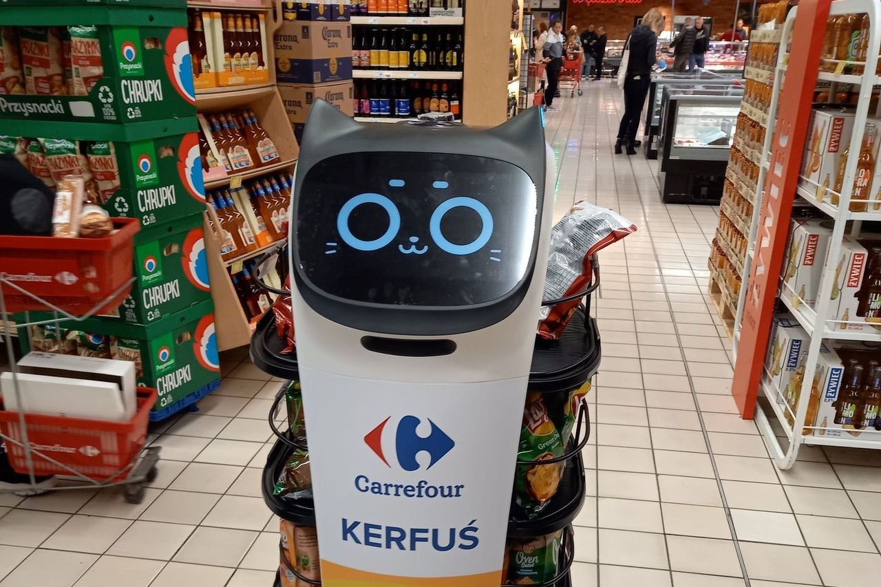 W sklepach Carrefour pojawiły się roboty