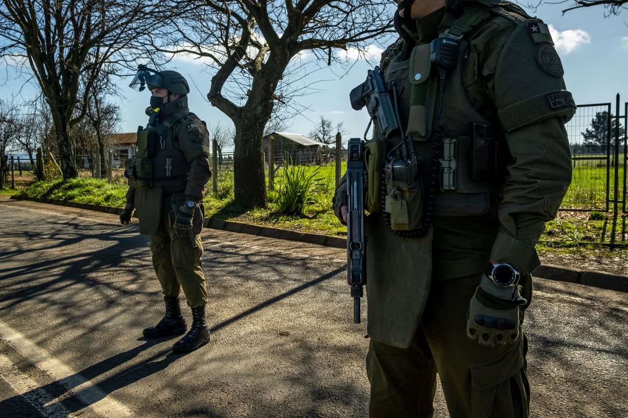 The biggest operation in the history of the Chilean police (illustrative photo)