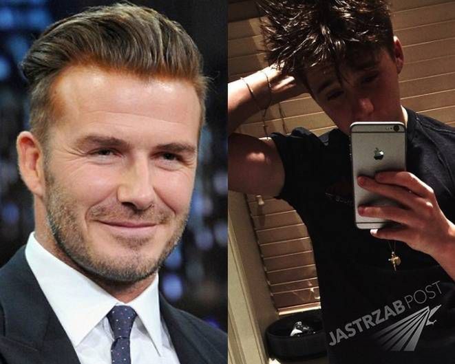 David Beckham zawstydził syna