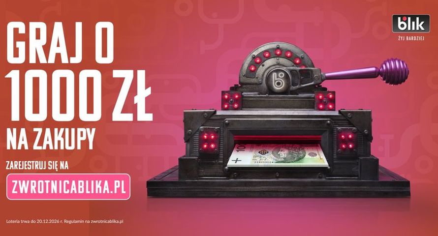 Blik z loterią dla użytkowników. Za kreację odpowiada Change Serviceplan