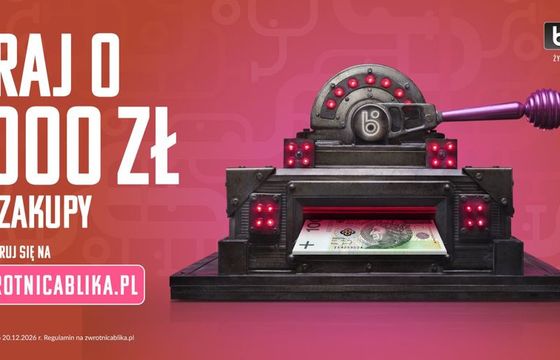 Blik z loterią dla użytkowników. Za kreację odpowiada Change Serviceplan