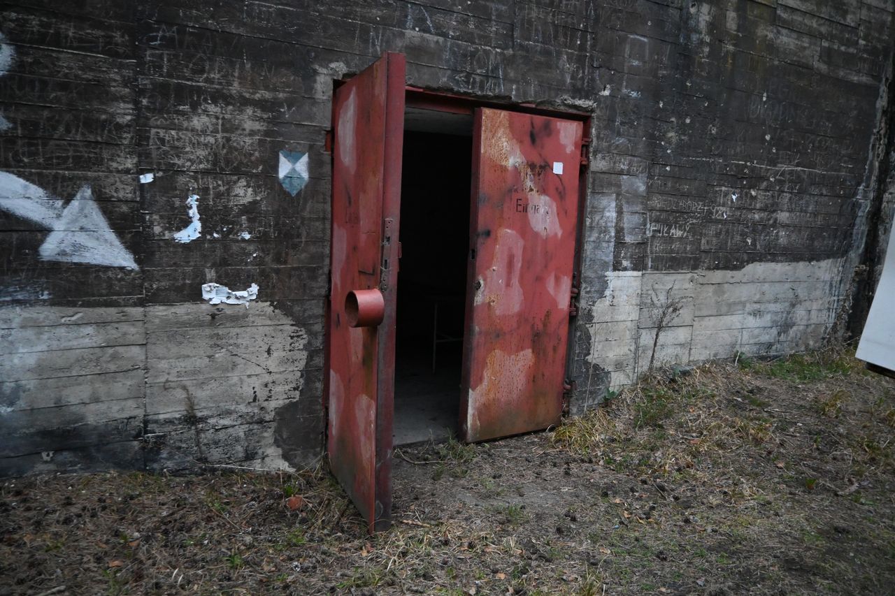 Wejście do bunkra