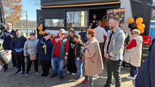 Kraków: Foodtruck Społecznej 21 nad Zalewem Nowohuckim wraca po remoncie