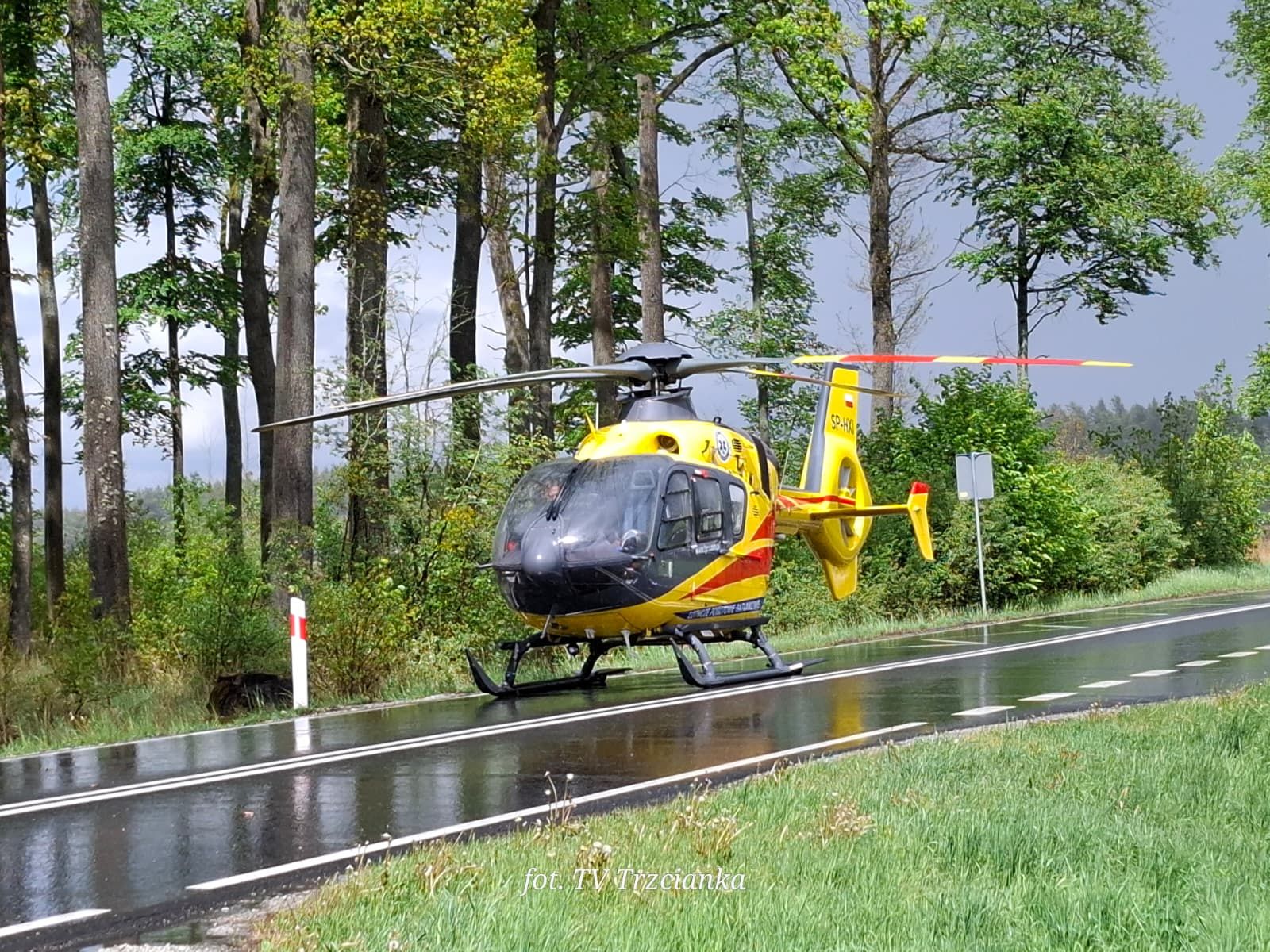 Wypadek DW180, lpr, śmigłowiec, wypadek