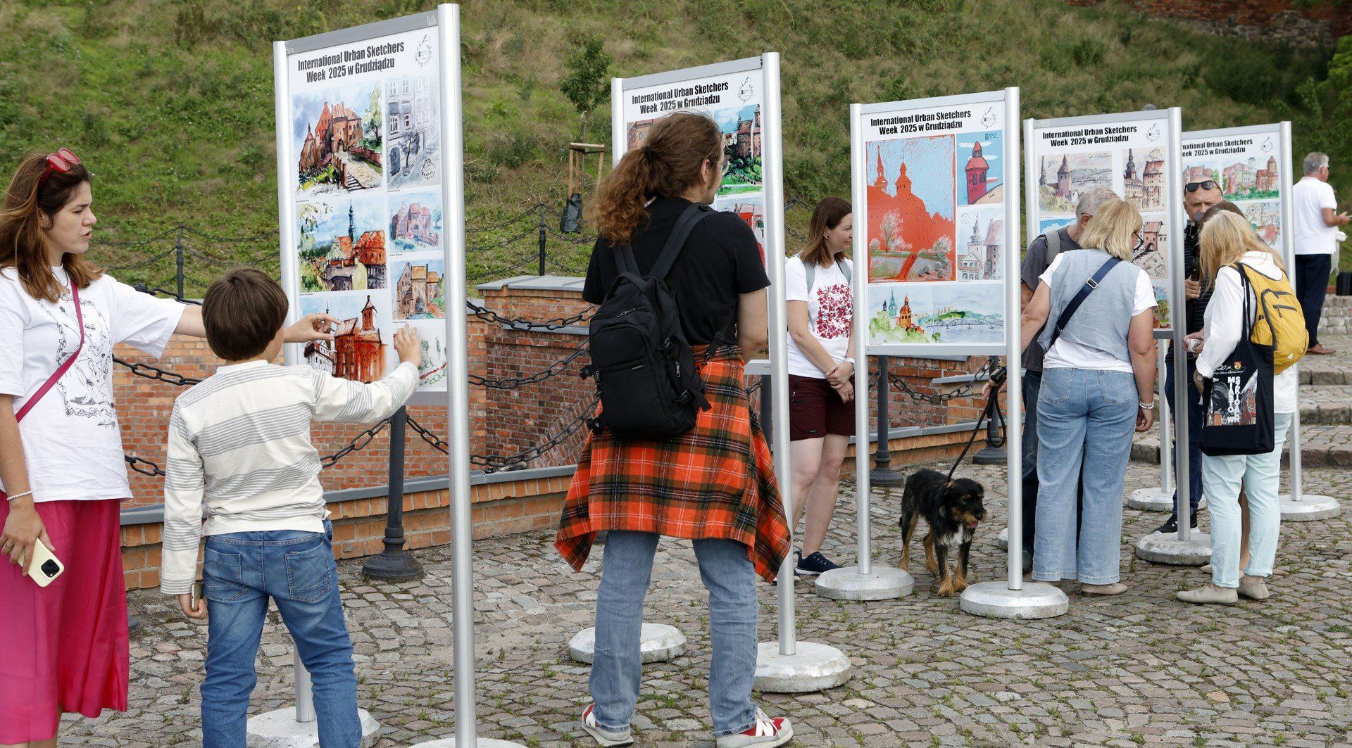 Wystawa poplenerowa International Urban Sketchers Week w Grudziądzu