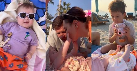 Marina i Wojciech Szczęśni zabrali syna i półroczną Noelię do Dubaju. Dopadły ich CHOROBY: "Liam pod kroplówką, wymioty"