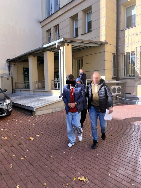 Jeden z zatrzymanych mężczyzn