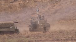Izraelskie czołgi w stanie gotowości na granicy z Syrią