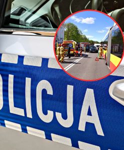 Roztrzaskany karawan w Warszawie. Są poszkodowani