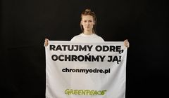 Aktorka z "Wielkiej wody" w kampanii Greenpeace apeluje o utworzenie parku narodowego w Dolinie Dolnej Odry