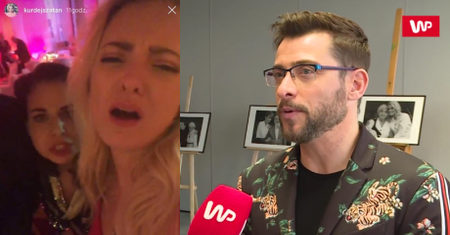 Kuszewski o imprezowaniu z Kurdej-Szatan: "Wypiliśmy trochę szampana i pewnie innych rzeczy też"