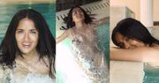 Salma Hayek WIJE SIĘ w basenie w skąpym bikini. Fani: "Ma 56 lat, a wygląda na 36!" (WIDEO)