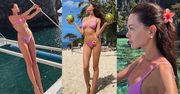 Edyta Zając hasa w bikini, a internauci porównują ją do... Angeliny Jolie. Widzicie podobieństwo?