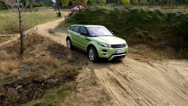 Range Rover Evoque test