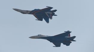 Zderzenie dwóch Su-35 w Rosji. Jeden pilot miał zginąć