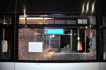 Zdemolował autobus w Rzeszowie. Po wytrzeźwieniu przepraszał