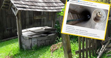 Czyścił starą studnię. Nie do wiary, co znalazł na dnie