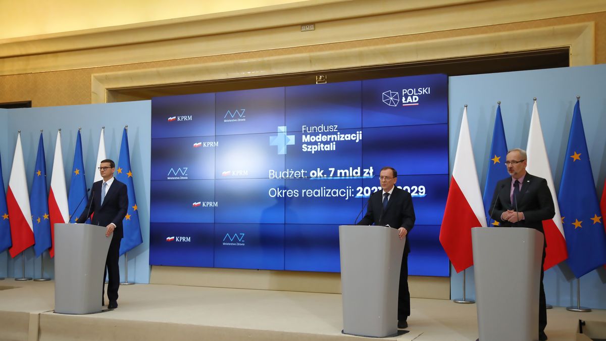 Fundusz modernizacji szpitali. Premier Mateusz Morawiecki zapowiedział go na konferencji prasowej