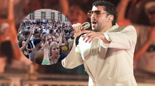 Bad Bunny już w Warszawie. Fani całą noc czekali pod hotelem.