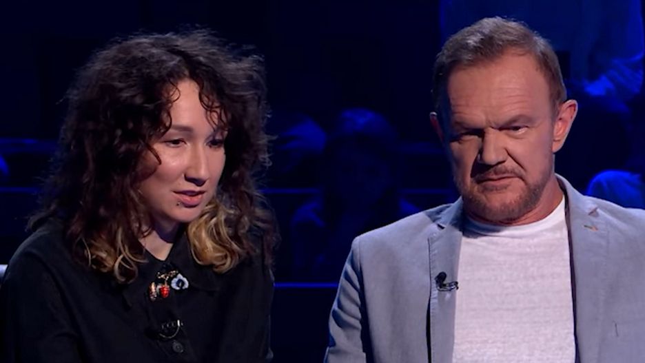Cezary Pazura wystąpił w "Milionerach" z córką Anastazją