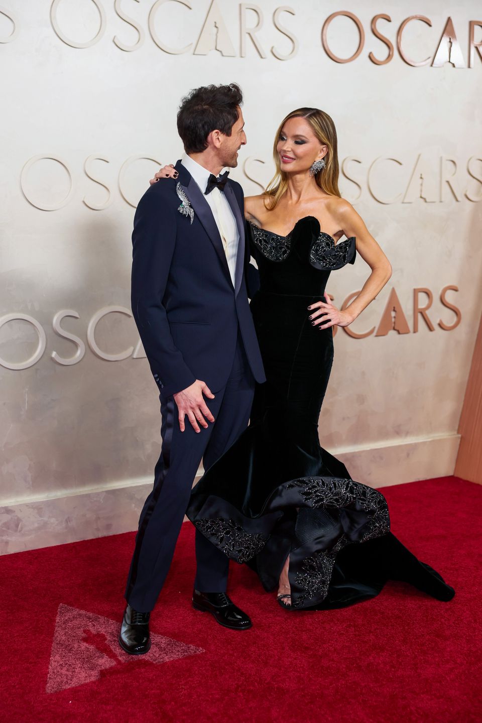 Adrien Brody i Georgina Chapman 