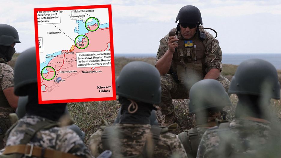 Ukraińcy utworzyli 80-kilometrowy front na północ i północny wschód od Chersonia, celem ich ofensywy może być odzyskanie Chersonia 