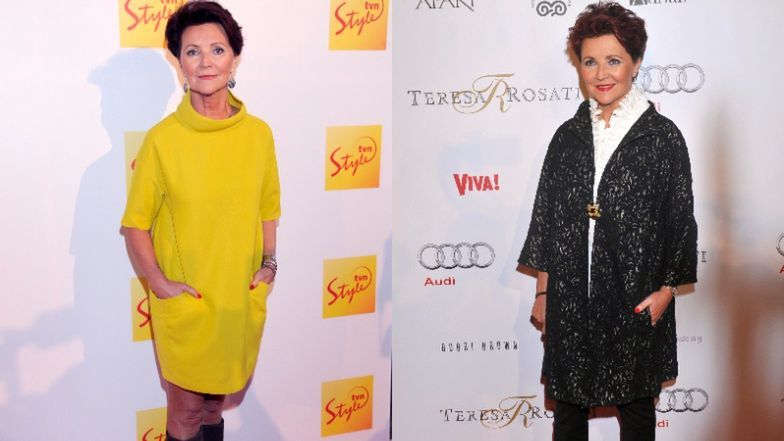 "Niewymuszone" kreacje Kwaśniewskiej