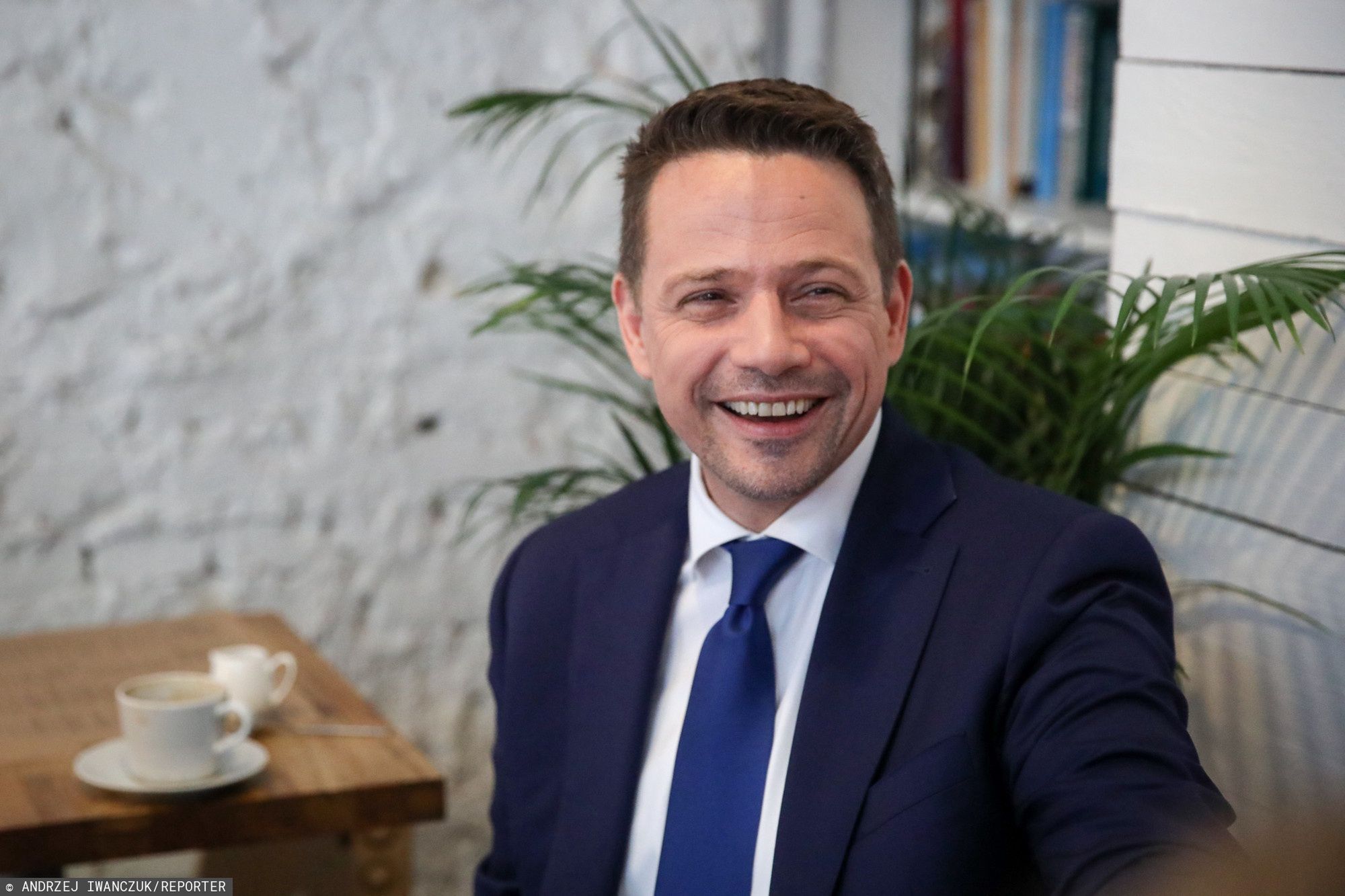 Fałszywy Amerykanin podpuszcza Trzaskowskiego