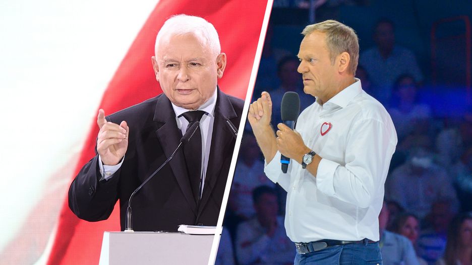 Jarosław Kaczyński Donald Tusk