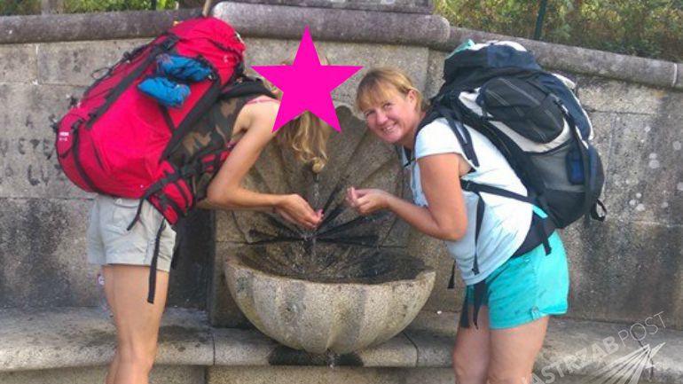 Anna Piszczałka poszła z mamą na pielgrzymkę do Hiszpanii