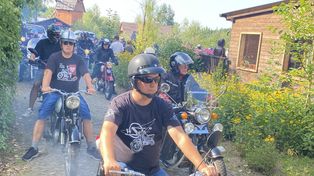Wielkopolski rajd starych motocykli 2025. Przyjechały do Osiecznej