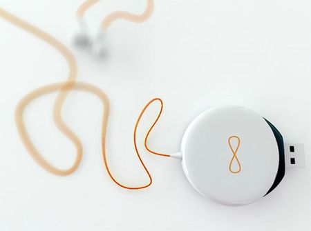 Kinetyczny odtwarzacz MP3 1