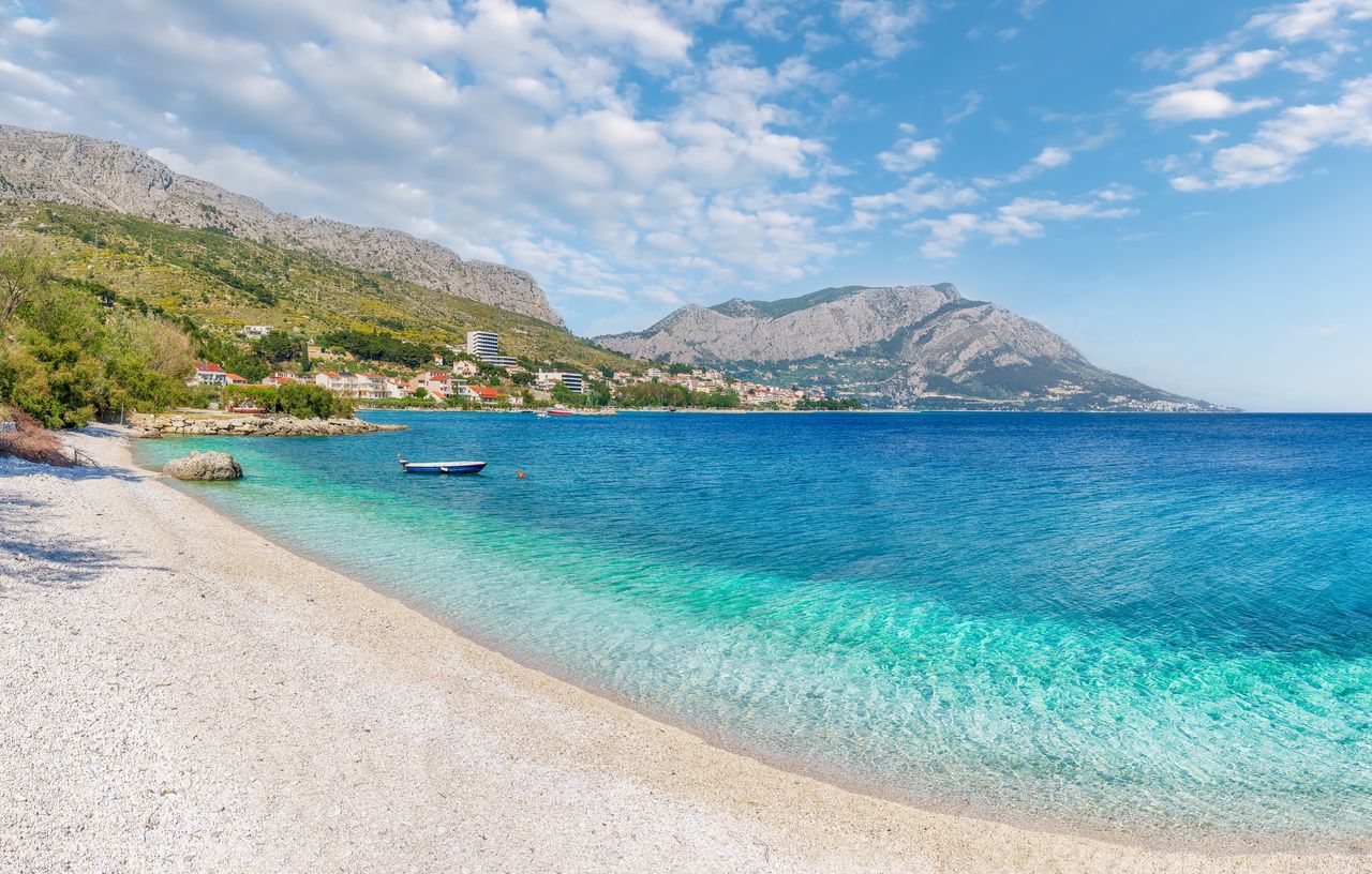 Plaże w miejscowości Omiš zachwycą każdego 