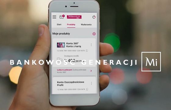„Dołącz do generacji Mi” - Bank Millennium reklamuje Millenet w nowej odsłonie (wideo)