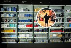 Rozpylili gaz w galerii i ukradli perfumy. Wszystko nagrał monitoring