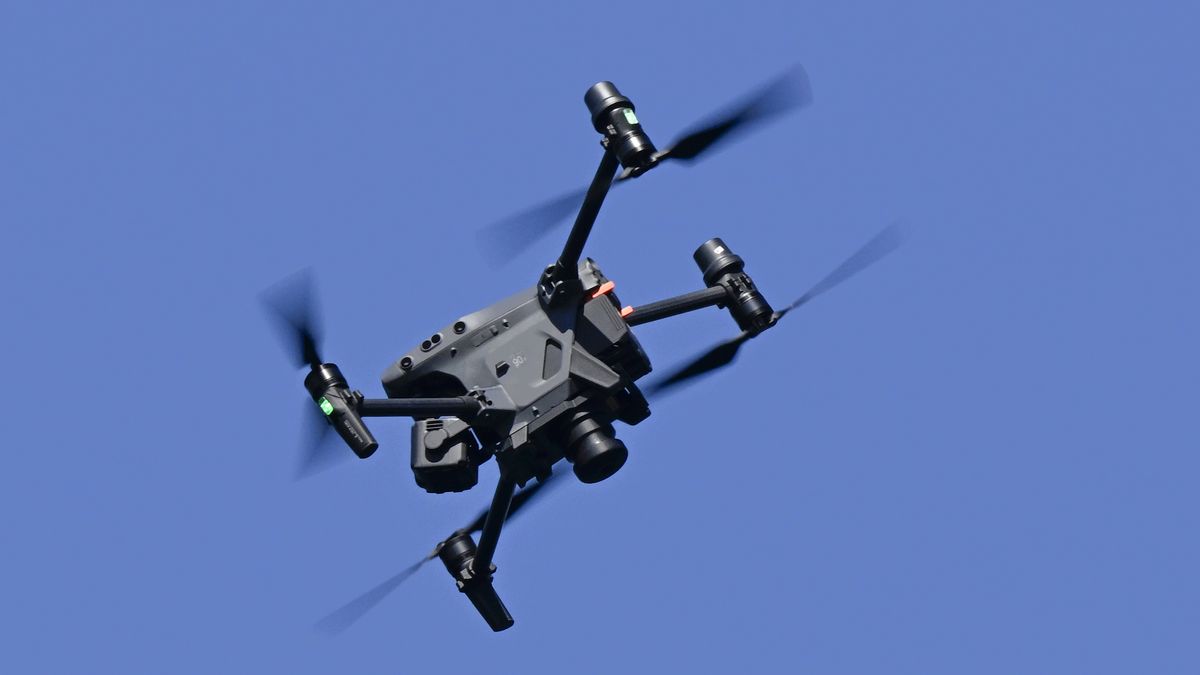 Drony nad francuską bazą (zdjęcie ilustracyjne)