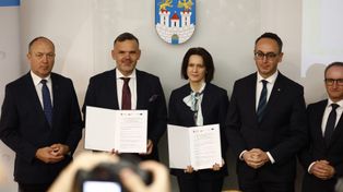 Częstochowa: Umowa na dofinansowanie przebudowy torowiska podpisana. Minister Klimczak: Projekt jest ambitny i z dużym rozmachem