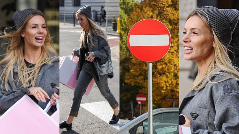 Izabela Janachowska w stylizacji Prady za PONAD 20 TYSIĘCY pędzi... na zakupy (ZDJĘCIA)