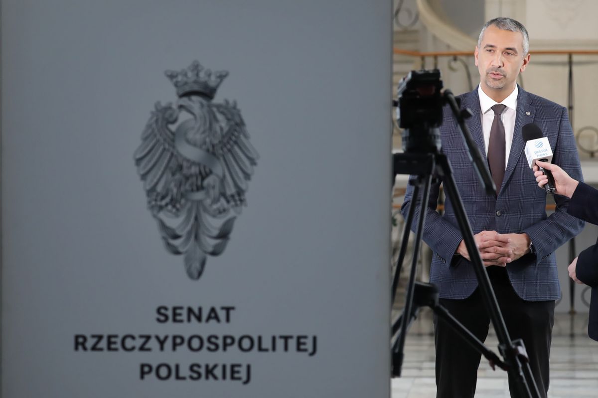  Senator PiS Marek Pęk PAP/Tomasz Gzell
