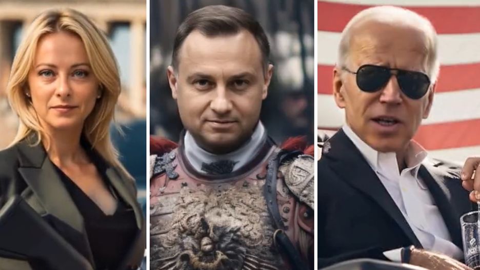 Film hitem sieci. Polski prezydent w zbroi