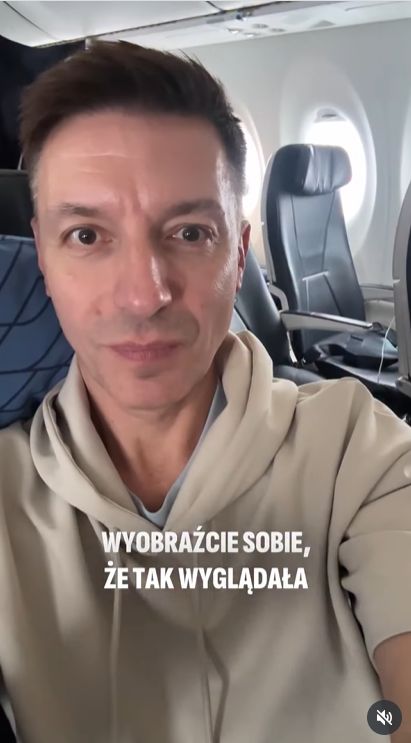  Michał Cessanis ocenia jedzenie w samolocie 