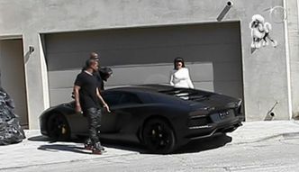 Kim i Kanye w nowym lamborghini!